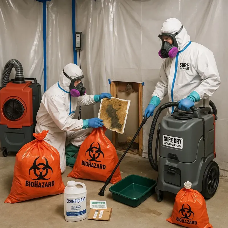 Contaminated Water Handling Protocols process in Hardeman County, TX
